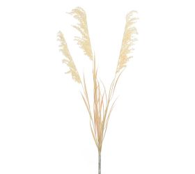 Konár trávy biela 85cm