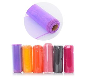 Super cena organza far mix 12cmx10y novinka