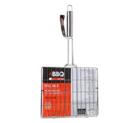Grilovací rožt hrana s ručkou bbq c83500160 28x22,5cm