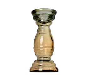 Super cena váza sklo farb.p/ v tortora v27,5 pr.13cm/ vh-09-to