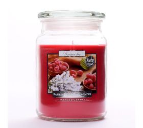 Voň.v skle s vrchn.malina+b.levand/snd99-352/500gr 15cm