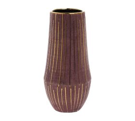 Obal burgunsko/zlatý pr.13/v27,5cm okrúhly 70904