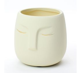 Kvetin.tvár s otvorom biely 12*12*12 super cena