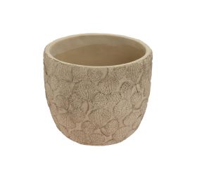 Obal kvety  keramika 20.8*20.8*10.8 hnedý