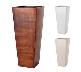 W45 váza kváder vysoký 2 14,5x14,5xv35,5cm