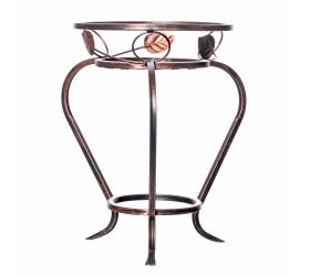 Kw016 stojan na kvet medený 40cm