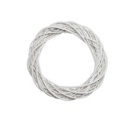 Prút.1/1 veniec biely 20x5cm