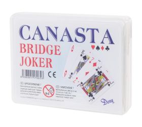 Karty canasta plast