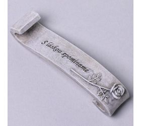 Nápis 3x2,5x10cm polyres=211746