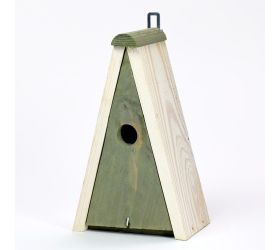 Tb06.w04 búdka šedá/biela v27cm