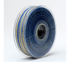 Stuha juta color mm6x35mt modrá