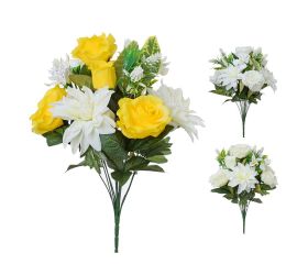 Kytica ruža dahlia 3f 56cm