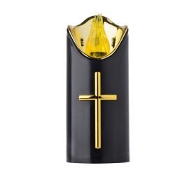 Svet.led rico 12,5cm čierny zl+žl