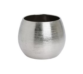 Obal keramika 17x13cm strieborný