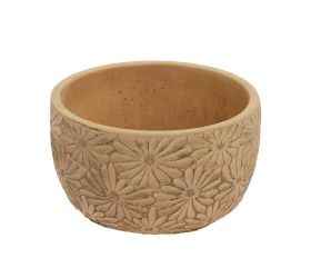 Obal margaréta keramika 16.8*16.8*9.8 žltý