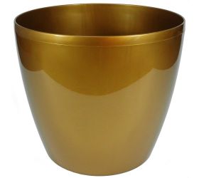 205 kvetináč magnolia zlatý 25xh22cm