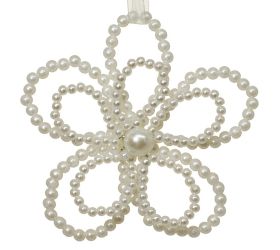 Kvietok korálkový 10cm s/2