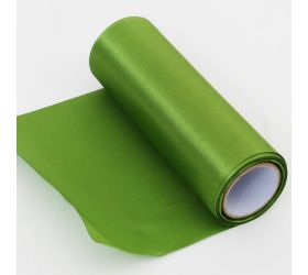 Saten rolka 16cmx6m farba 050 zelená tm.