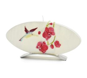 Orchid.bianco dysk ovál cyklam.