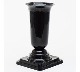 176 váza 0 zaťažená čierna v26,5cm