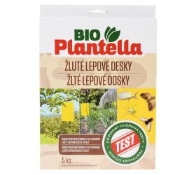 Bio plantella - lepové dosky žlté 5ks