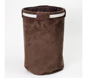 Se1958.br koš na prádlo textil/hnedý