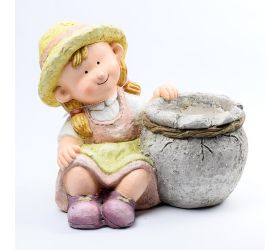 Dievča obal mgo 34x33,5x31cm