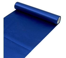 Saten rolka 32cmx6m tm.modrá