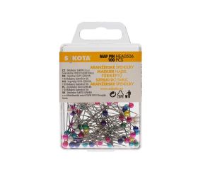 Špendlíky aranžérske 506, 37 mm , farebné