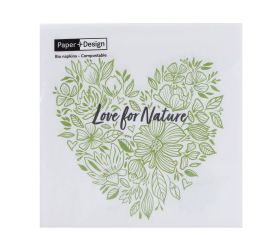 201818 servítky love for nature 33x33cm