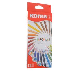 Pevná cena pastelky kromas trojhranné 12ks