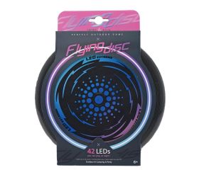 Lietajuci tanier frisbee s led posvietením, pr. 23cm