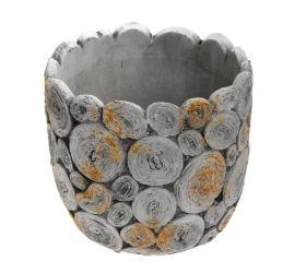 Obal keramika 15.5*15.5*14 šedý