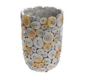 Obal keramika 16*16*24 šedý