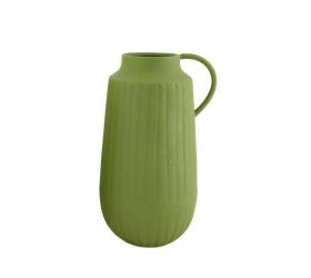 Váza fľaša kovová 19x15x28cm / 111276