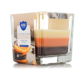 Voň.v skle trikolóra čokol pomaranč /snk80-340/ 170gr