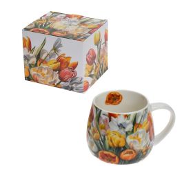 Šálka 300ml tulipány