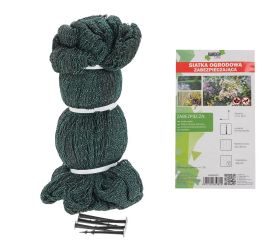 Sieť ochrana proti vtákom 4x10m (30g/m2) +6ks plast. úchytov *9820