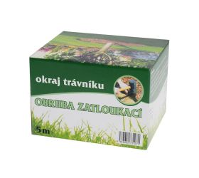 Obruba zatĺkacia čierna 5m