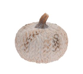 Tekvica bielo-hnedá 16*16*14cm