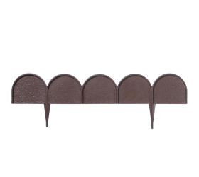 Ikra garden line obruba zatĺkacia hnedá 10mxh9cm