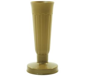 Váza so záťažou 32cm zlatá