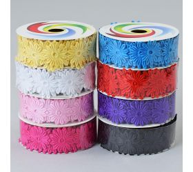 Stuha 2,5cmx2,7m vzor mix