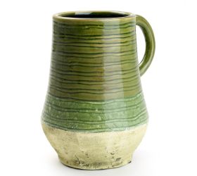 Váza keramika s uchom 18*15*h21cm super cena