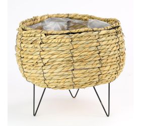 Obal slama hnedá l 24x22.5/14.5cm