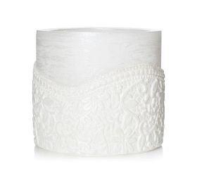 Agra lamp.okrúhly 100 biely met.