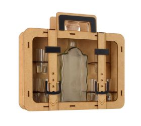 796 kufor drevo+sklo v28x30x7cm