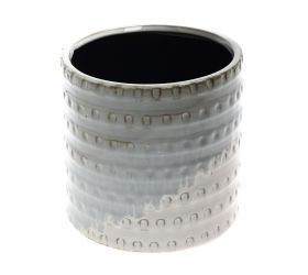 Obal trojfarebný keramika 16.7*16.7*16 šedý