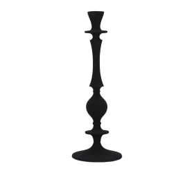 Svietnik na kónic. svieč. 31cm čierny //a67101860