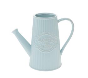 Váza krhla na suché aranžovanie 19,5x10x15,5cm modrá